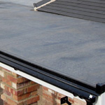 EPDM flat roof or Rubber roofing Mobile Alabama
